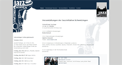 Desktop Screenshot of jazzinitiative-schwetzingen.de
